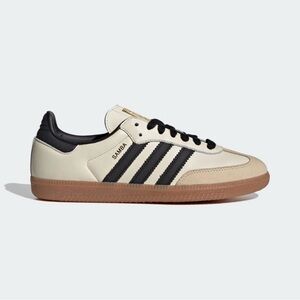 Adidas Samba Shoes in Beige and Black